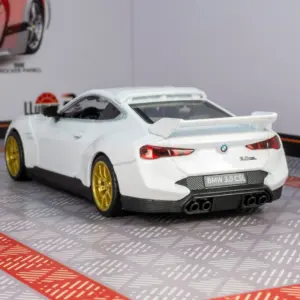 BMW 3.0 CSL Racing Car Model - Diecast 1:34 12 S146a87c1b77a4b5c8255951fb886da70R