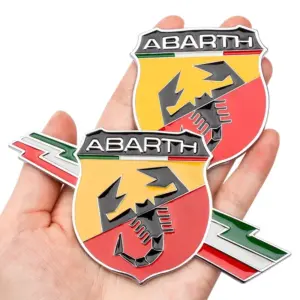 Abarth Car Badge Emblem for Fiat Models 9 S1471de6df34147a39dfffdd3e7f154e13