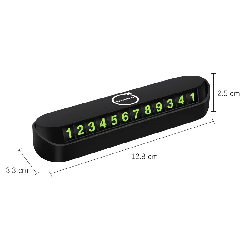 Black LED Numeric Parking Card for Vehicles 6 Black LED Numeric Parking Card for Vehicles - Image 6