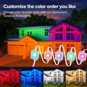 Colorful Outdoor RGB String Lights, 30M Length 12 S14fa70e06b3846a580358c67efcedc1cG 1