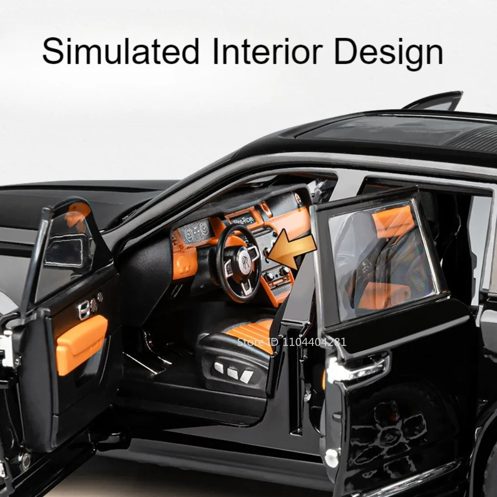 Diecast Rolls-Royce Cullinan Model 1:20 Scale 5 Diecast Rolls-Royce Cullinan Model 1:20 Scale - Image 5