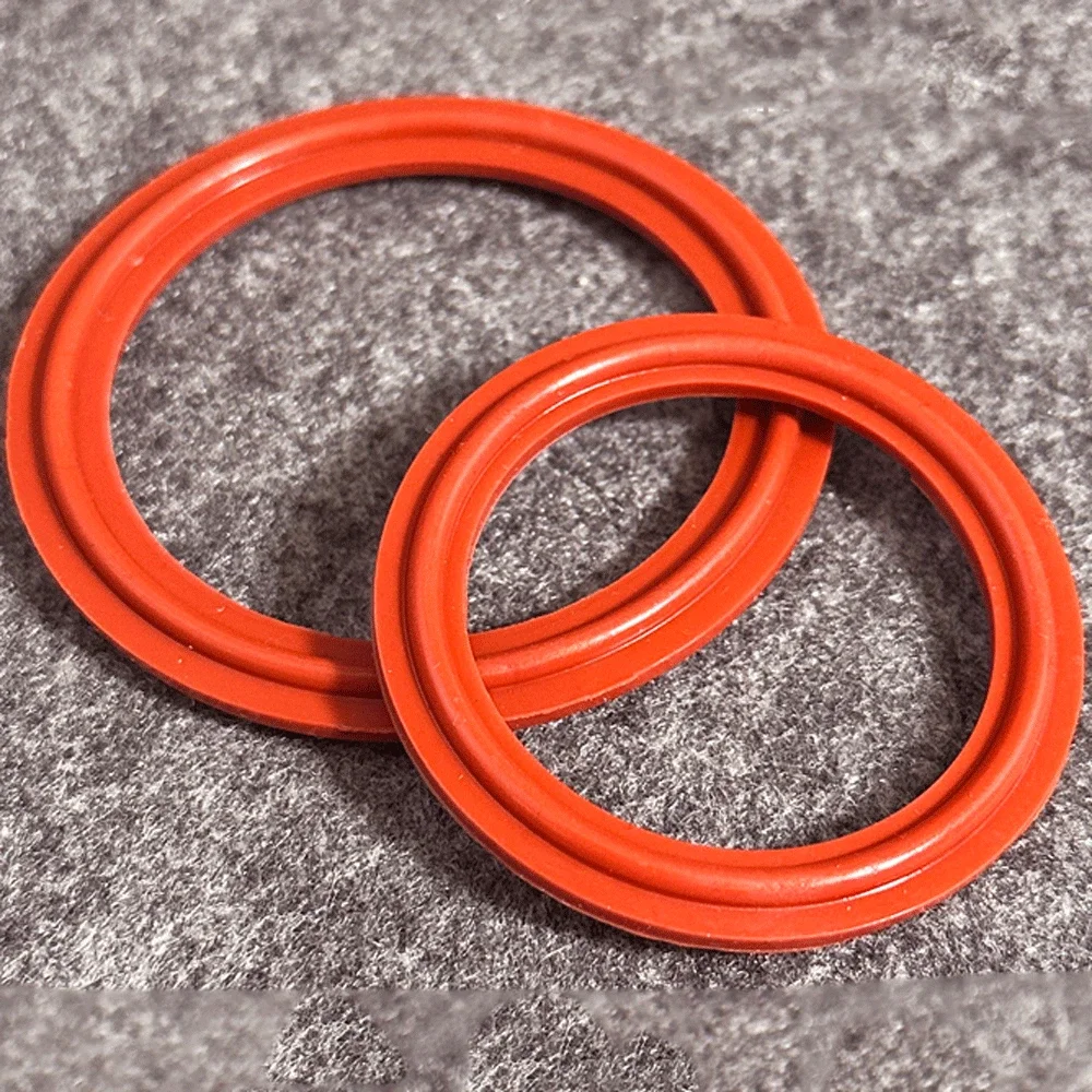 Vibrant Silicone Rubber Gasket for Tri-Clamp Fittings 2 Vibrant Silicone Rubber Gasket for Tri-Clamp Fittings - Image 2