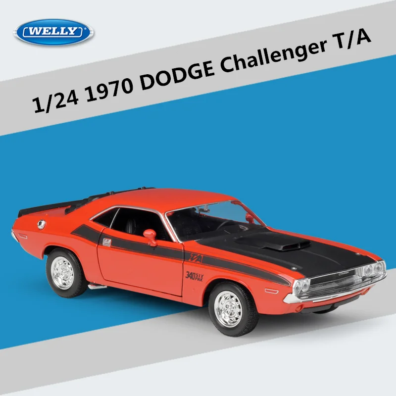 1970 Dodge Challenger T/A Diecast Model 1:24 Scale 8 1970 Dodge Challenger T/A Diecast Model 1:24 Scale - Image 8