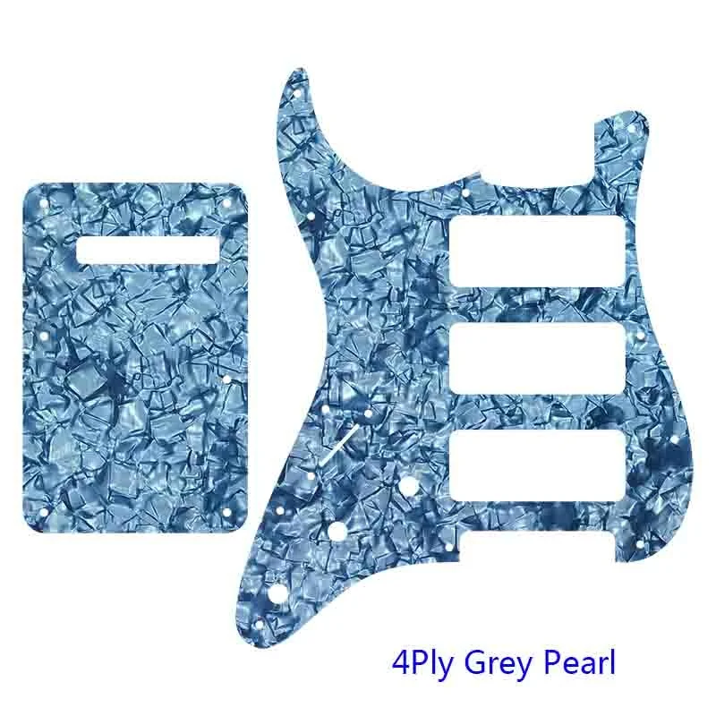 Left-Handed 3 P90 Strat Guitar Pickguard 27 Left-Handed 3 P90 Strat Guitar Pickguard - Image 27