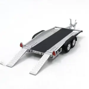 1:43 Scale Diecast Trailer Flatbed Model 10 S156bc9f3a5984fdab04e38a79a70699br
