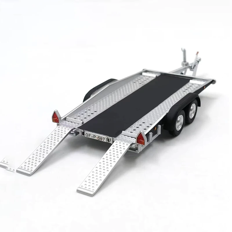 1:43 Scale Diecast Trailer Flatbed Model 4 1:43 Scale Diecast Trailer Flatbed Model - Image 4