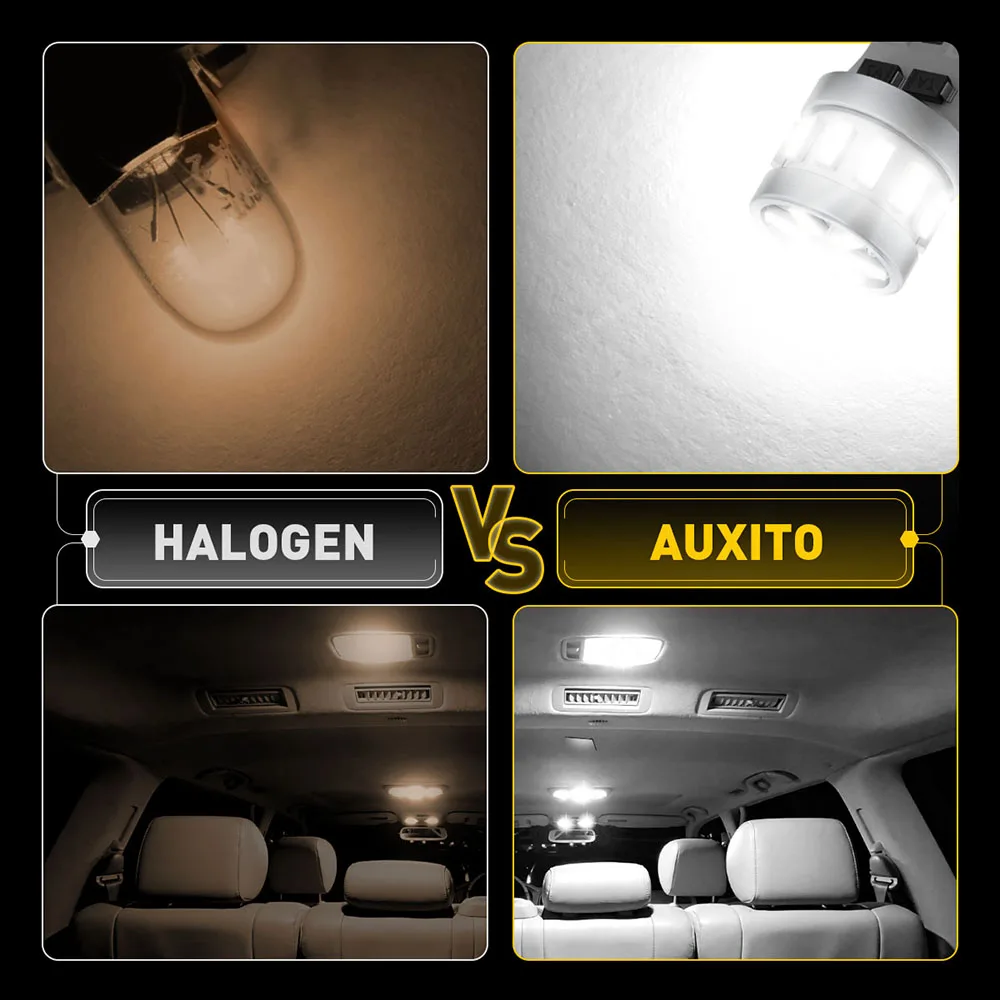 T10 W5W LED Interior Light Bulbs Set 2-Pack 2 T10 W5W LED Interior Light Bulbs Set 2-Pack - Image 2