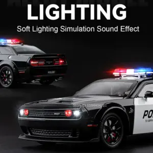 1:24 Scale Diecast Challenger SRT Hellcat & Police Car 13 S15c5631092f34c7590a3f97c4be77c69I