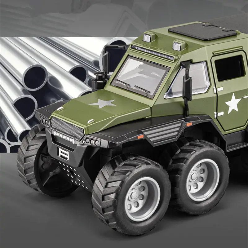 High-Detail Black Police Off-Road Vehicle Model 2 High-Detail Black Police Off-Road Vehicle Model - Image 2