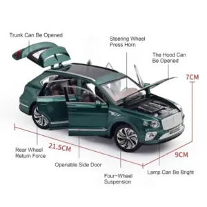 Luxury 1:24 Scale Bentley Diecast Model 12 S1620026a93ea404dacdf15ce27c8721aT