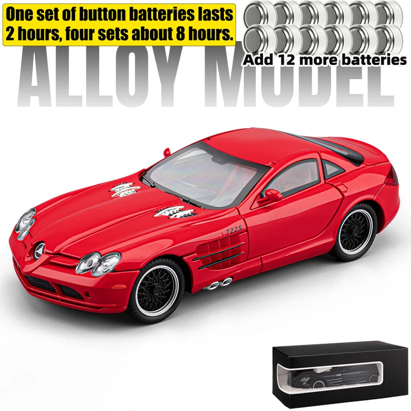 Mercedes-Benz SLR McLaren 722 S Roadster Model 1:24 Scale 16 Mercedes-Benz SLR McLaren 722 S Roadster Model 1:24 Scale - Image 16