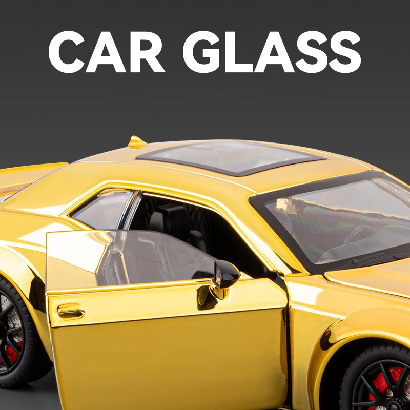 Red 1:24 Dodge Challenger SRT Hellcat Model 2 Red 1:24 Dodge Challenger SRT Hellcat Model - Image 2