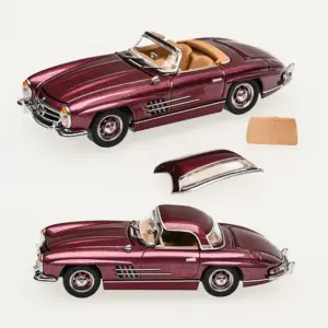 Vintage Mercedes-Benz 300SL W198 Diecast Model 1:64 scale 31 S1699e1f929dd4dc6b6e16b6b41de9405p