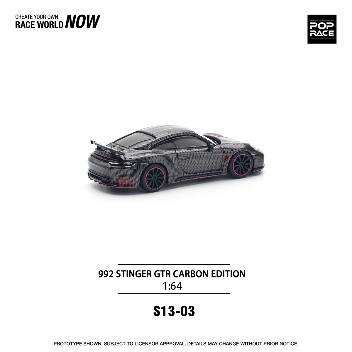 Stinger GTR Carbon Edition Diecast Model 4 Stinger GTR Carbon Edition Diecast Model - Image 4