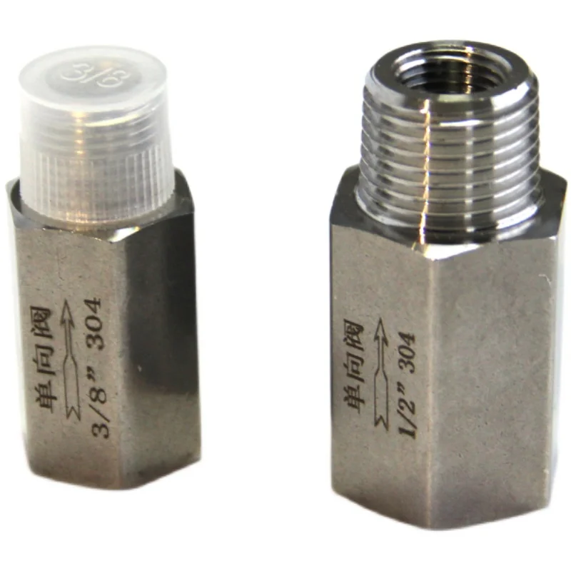 304 Stainless Steel Check Valve (Sizes 1/8" to 1") 5 304 Stainless Steel Check Valve (Sizes 1/8" to 1") - Image 5