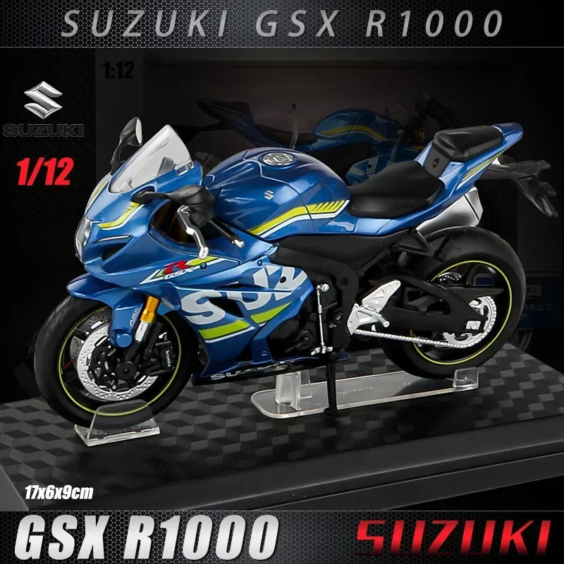 1:12 Scale GSX-R1000 Diecast Motorcycle Model 7 1:12 Scale GSX-R1000 Diecast Motorcycle Model - Image 7