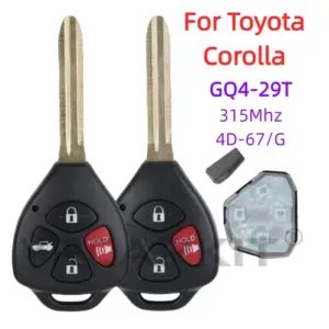 Toyota Remote Key for Corolla & Venza 2010-2015