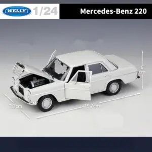 Mercedes-Benz 220 1:24 Diecast Model by WELLY 12 S17ab5377fd144a598e4794ebf35c163e6