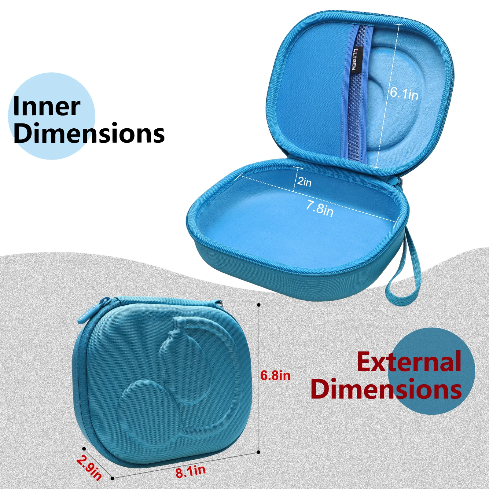 Bose QC45 Headphone Hard Case 5 Bose QC45 Headphone Hard Case - Image 5