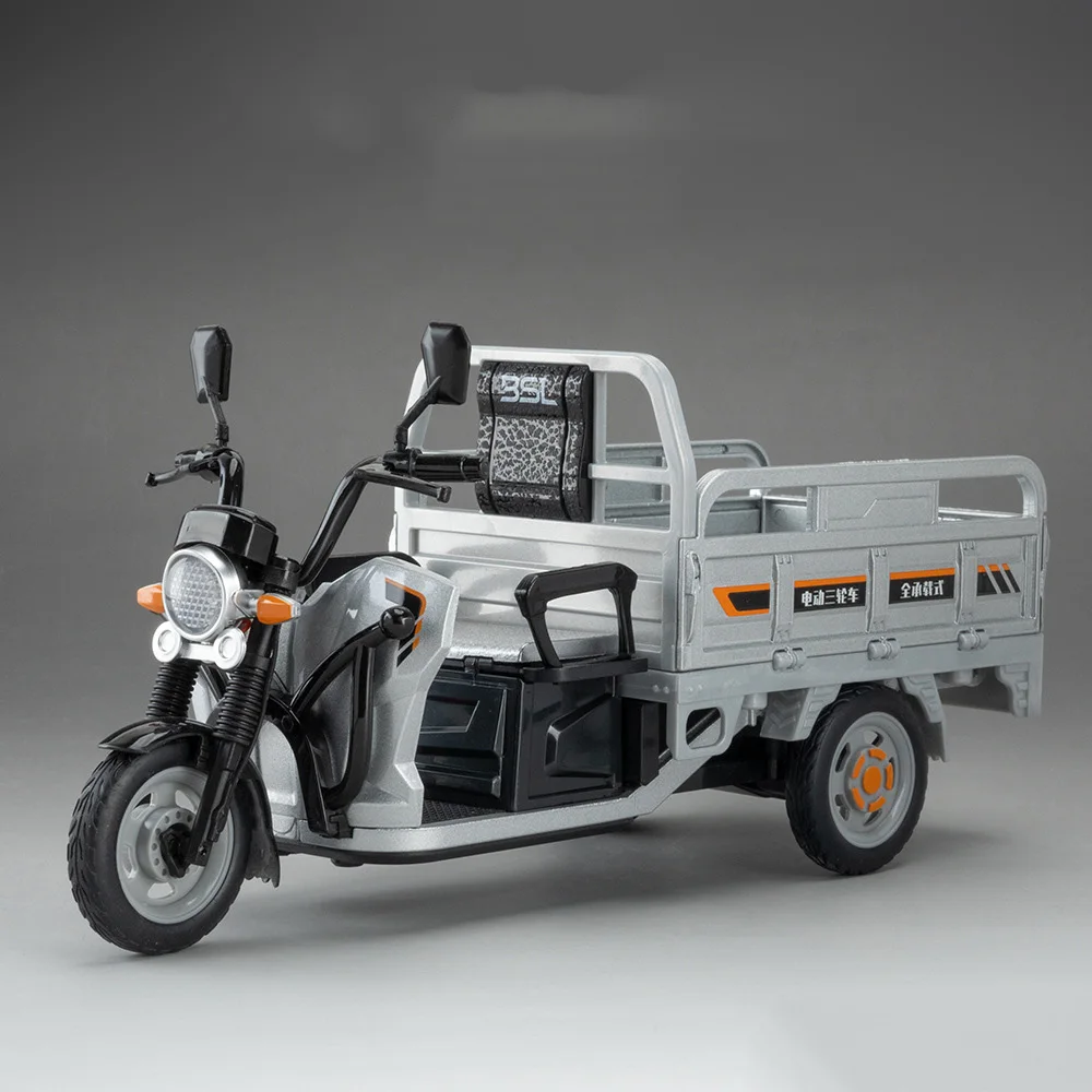 Vibrant Blue Electric Tricycle Model for Collectors 9 Vibrant Blue Electric Tricycle Model for Collectors - Image 9