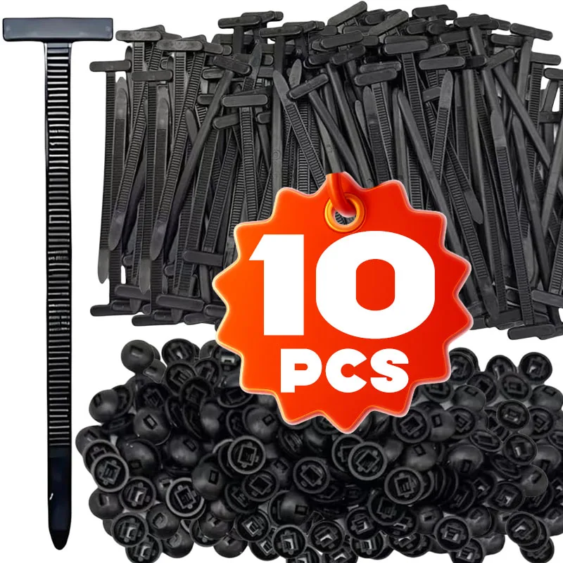 Black Nylon Cable Tie Kit with Buckles (Up to 600 pcs) 7 Black Nylon Cable Tie Kit with Buckles (Up to 600 pcs) - Image 7