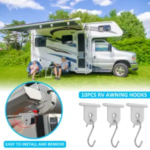RV Awnings Hooks Set for Camping and Outdoors 9 S17ff234fff8f4fc6b88e681b1d07279dX