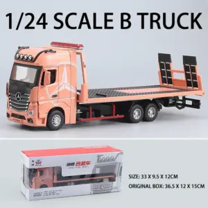 Benz 1851 Flatbed Model Truck 1/24 Scale 19 S18090a774c934afca89c774668df5ce12
