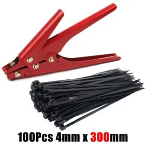 Red Cable Tie Gun for Precise Tensioning 17 S185870628e8e4b3588909250c2bf062bC