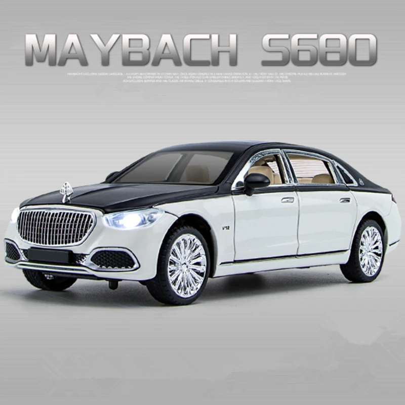Mercedes-Maybach S680 1:22 Scale Diecast Model 9 Mercedes-Maybach S680 1:22 Scale Diecast Model - Image 9
