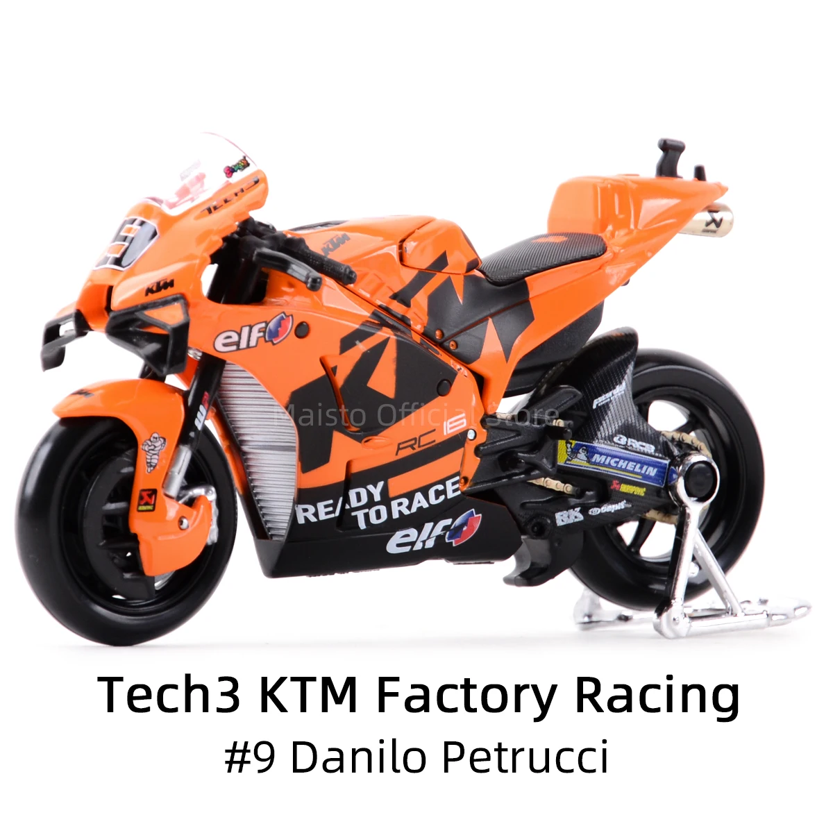 KTM 2021 Tech3 Motorcycle Model Replica 2 KTM 2021 Tech3 Motorcycle Model Replica - Image 2