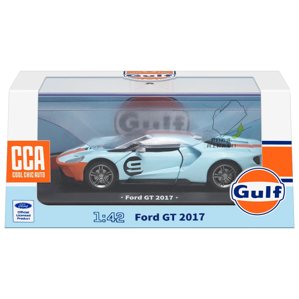 Ford GT 2017 Diecast Model in Blue and Orange 9 Ford GT 2017 Diecast Model in Blue and Orange - Image 9