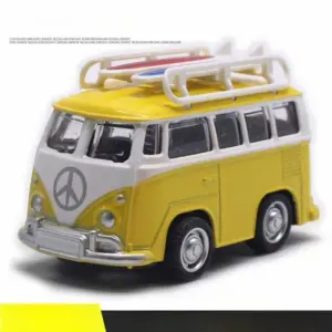 Vibrant 1:43 Alloy Cartoon Travel Bus Model 13 S18f5a8ad2d8e4fdea0103e2260137e4c2