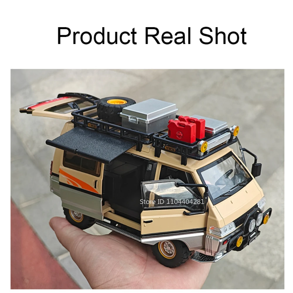 Mitsubishi Delica H2 1:24 Alloy Model Collectible 6 Mitsubishi Delica H2 1:24 Alloy Model Collectible - Image 6