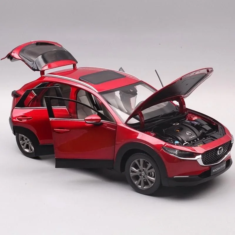 Mazda CX-30 1:18 Diecast Model in Red 2 Mazda CX-30 1:18 Diecast Model in Red - Image 2