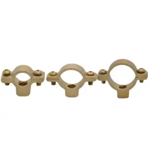 Brass Pipe Clamp Bracket for Plumbing Support 7 S19edd6001294465bb63d318ff8c940245