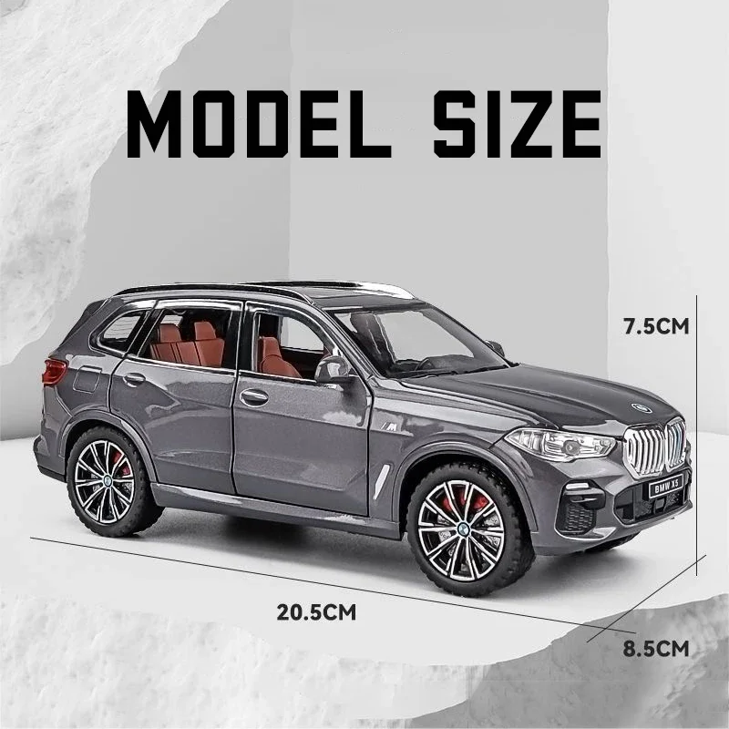BMW X5 1:24 Diecast Model with Sound and Light 6 BMW X5 1:24 Diecast Model with Sound and Light - Image 6