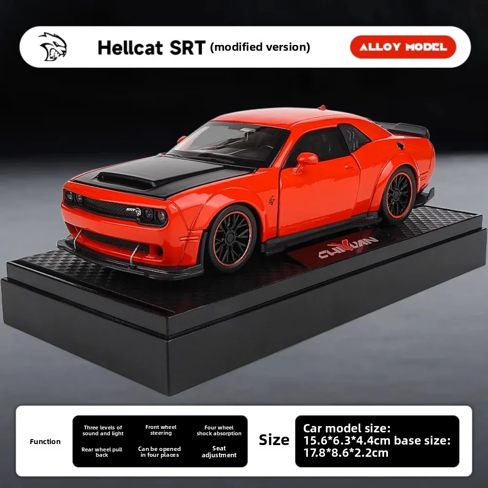 1:32 Dodge Hellcat Scale Model Car 8 1:32 Dodge Hellcat Scale Model Car - Image 8