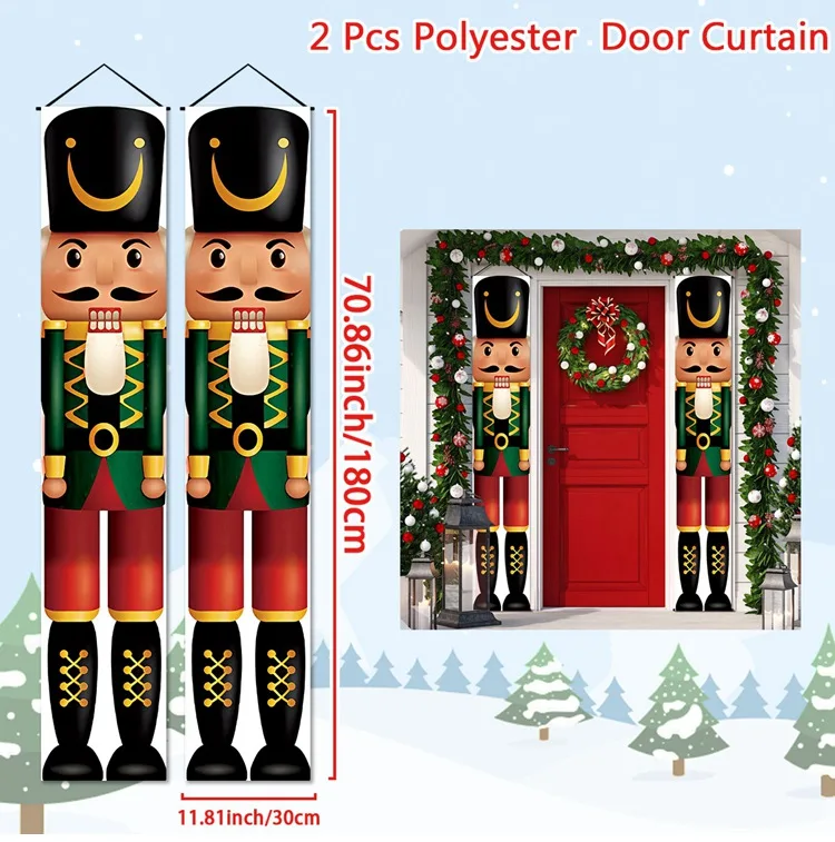 Festive Christmas Door Banner Set for 2024 20 Festive Christmas Door Banner Set for 2024 - Image 20