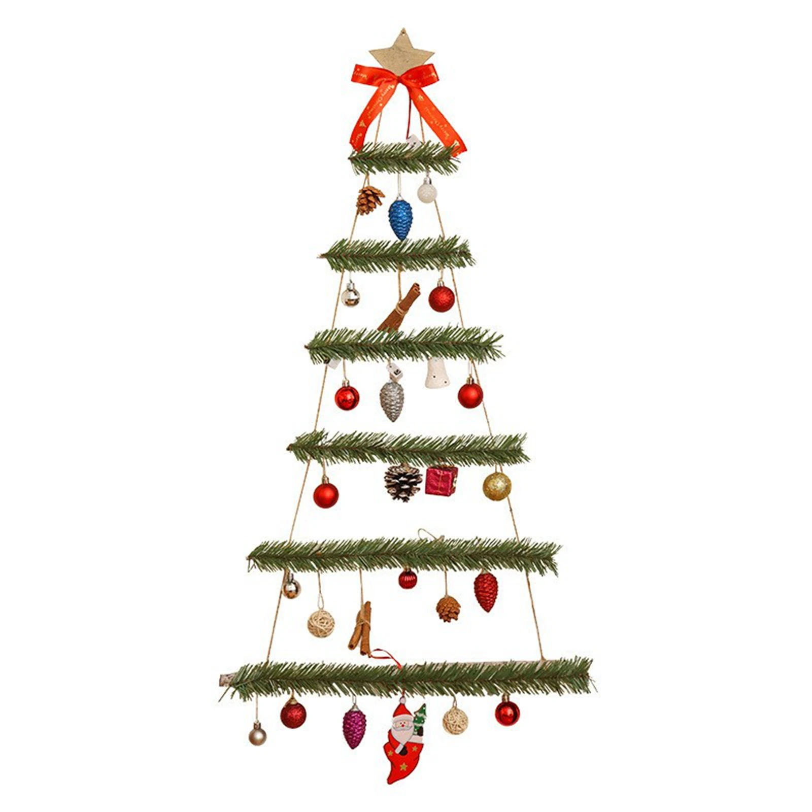 Wall-Mounted Mini Christmas Tree Decor 5 Wall-Mounted Mini Christmas Tree Decor - Image 5