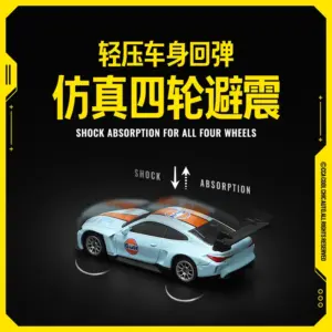 Vintage Blue Gulf Oil Volkswagen Beetle Miniature Model 13 S1ac30962cf394f2eb819522f3a5cae8eG 1