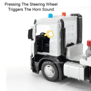 1:18 Scale Diecast Rescue Truck in Red, Green, or Blue 12 S1b166874229e480eb729767fcda1ec36U