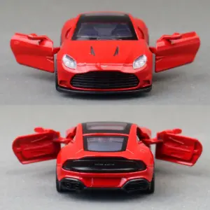 Silver 1:43 Aston Martin Vanquish Diecast Model 11 S1b341b78924249d5ad19cbca79c86339R