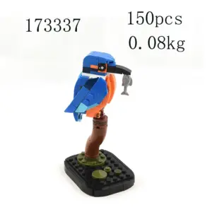 Bird Model Building Kit with 125 ABS Blocks 8 S1b688c4732374ea0b2628149f57ad10dS