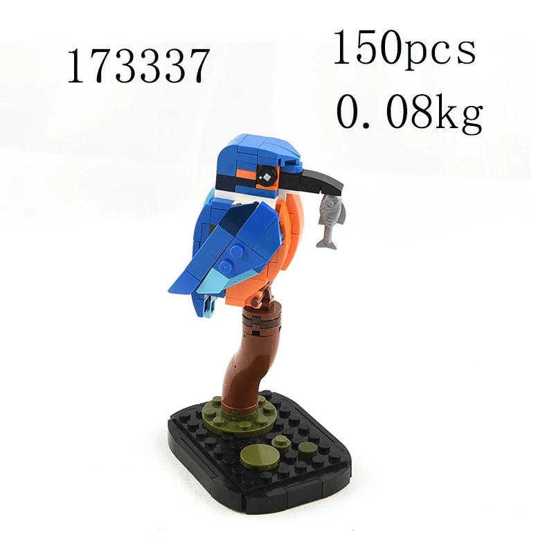 Bird Model Building Kit with 125 ABS Blocks 3 Bird Model Building Kit with 125 ABS Blocks - Image 3
