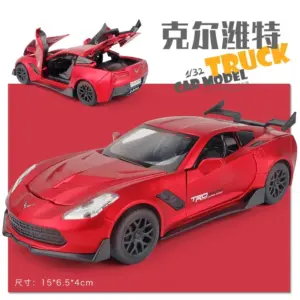 Corvette Supercar 1:32 Diecast Model Car 11 S1bb36d67a45d43669cbaea8029cae357F