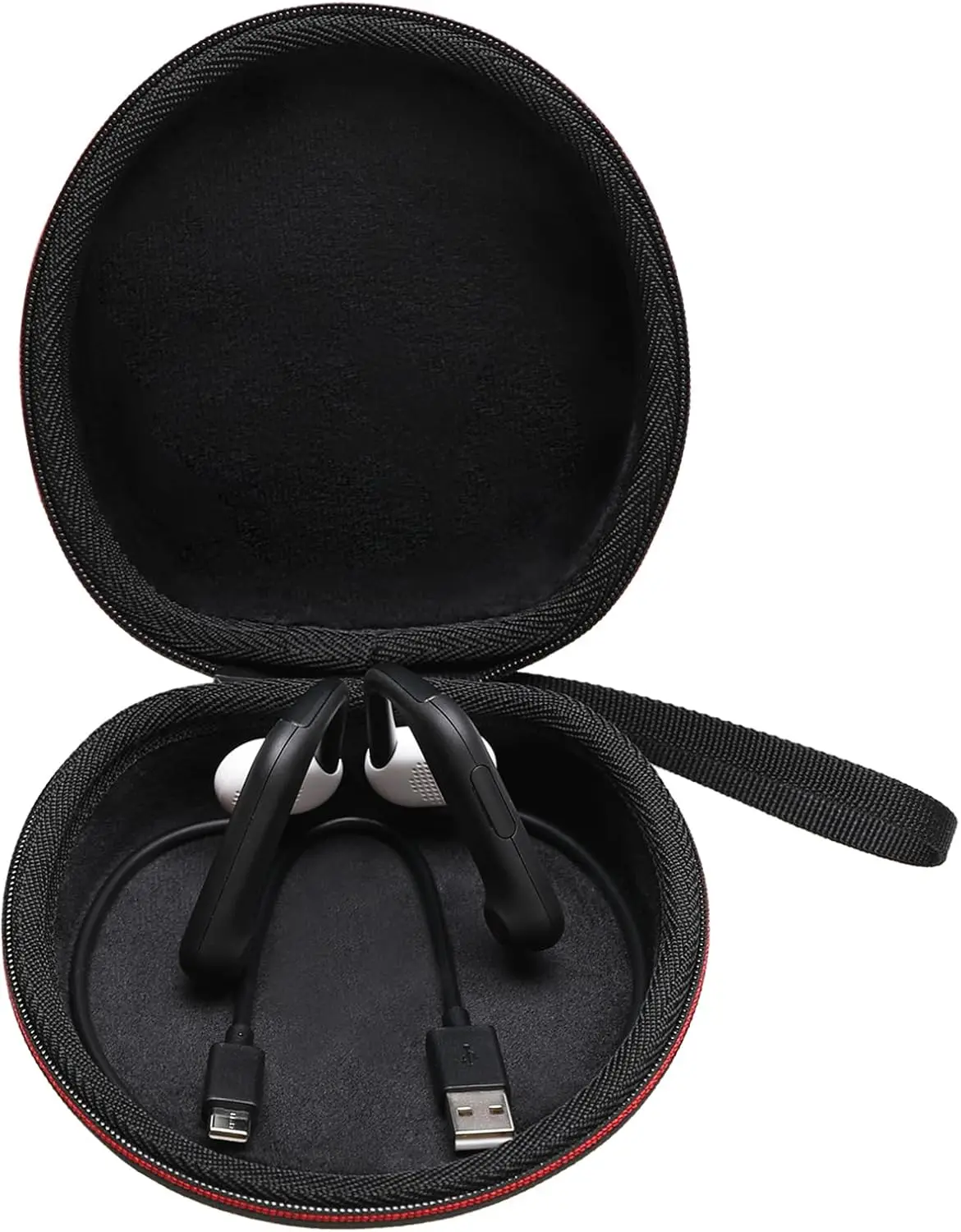 Light Grey Case for SHOKZ Headphones 1 Light Grey Case for SHOKZ Headphones