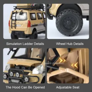 1:24 Scale Off-Road Vehicle Model in Alloy 14 S1bc3a5c54ffa429194b470e7ba4f74398