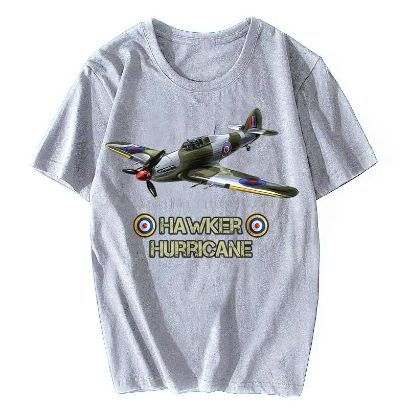 Vintage Military Hawker Hurricane T-Shirt for Men 10 Vintage Military Hawker Hurricane T-Shirt for Men - Image 10