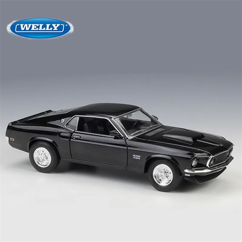 1969 Ford Mustang Boss 429 Diecast Model 2 1969 Ford Mustang Boss 429 Diecast Model - Image 2