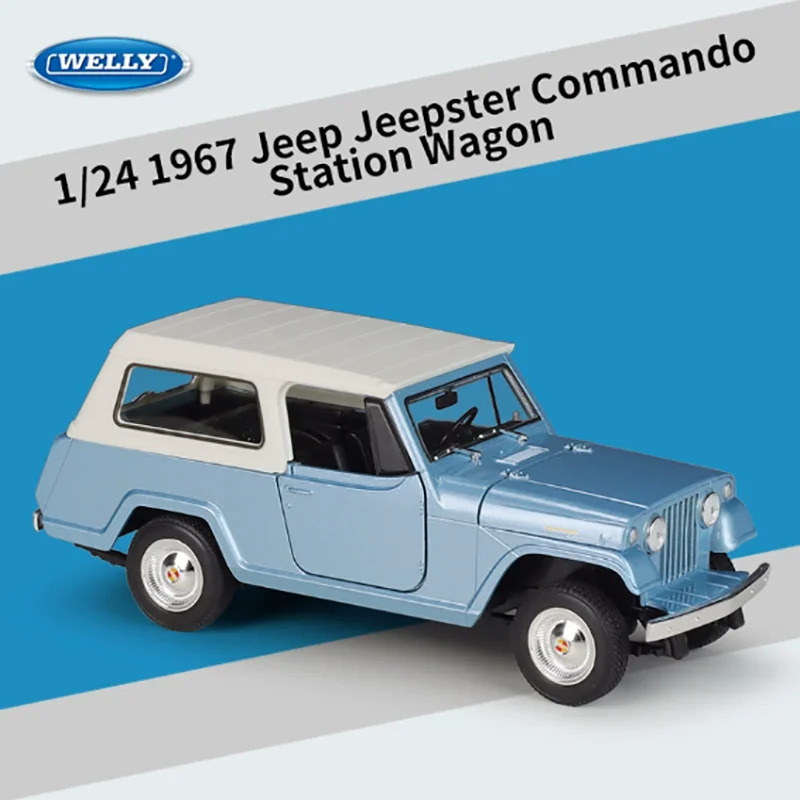 1967 Jeep Commando Model 1/24 Scale Collectible 1 1967 Jeep Commando Model 1/24 Scale Collectible